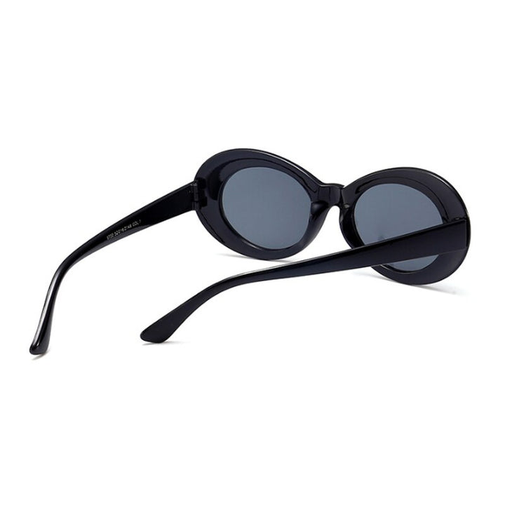 Kurt Cobain Retro Oval Sunglasses